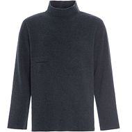 SWEATER HIGH NECK SOFT BLACK