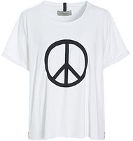 OVERSIZE PEACE TEE White