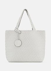 Tote Bag Reversible Moonstone/Silver