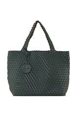 Tote Bag Reversible Beetle Dark Green Metallic