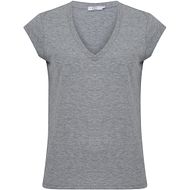 CCH basic v-neck t-shirt (B002 Light grey melange