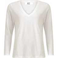 CCH long sleeve v-neck t-shirt White - 200