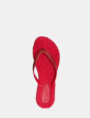 Flip Flop in A-Box Deep Red