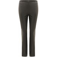 Cropped leather leggings - Myn Black