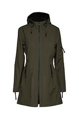 Raincoat Softshell Ecorepel Army