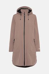 Raincoat Softshell A-Line Ecor Adobe Rose