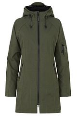 Raincoat Softshell w. Ecorepel Army