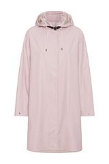 Feminine A-shaped Raincoat Lavender Pink