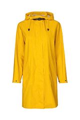 Feminine A-shaped Raincoat Cyber Yellow