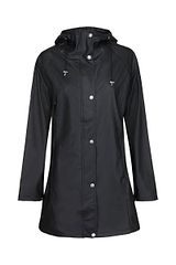 Raincoat Feminine Shaped Black